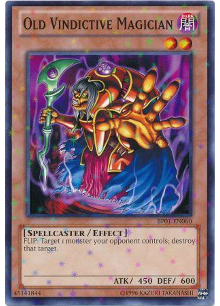 Old Vindictive Magician (Starfoil Rare Unlimited)