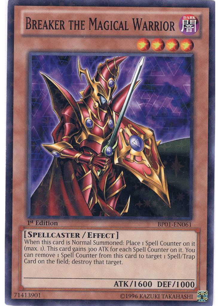 Breaker the Magical Warrior (Starfoil Rare 1st Edition)