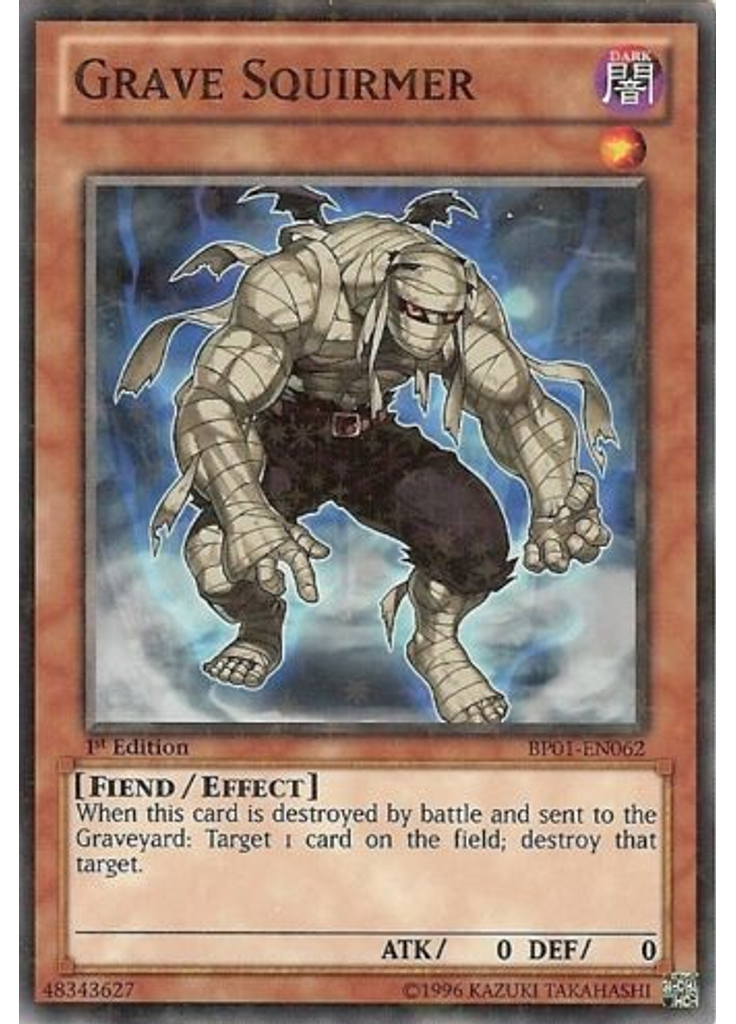 Grave Squirmer (Starfoil Rare 1st Edition)