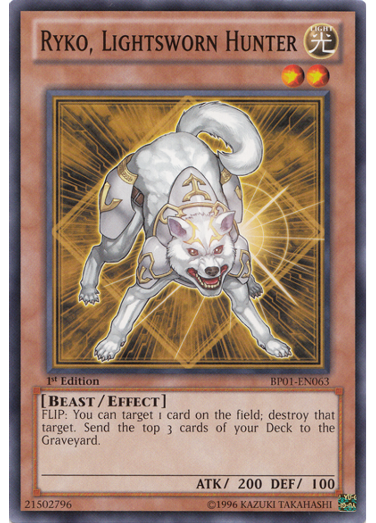 Ryko, Lightsworn Hunter