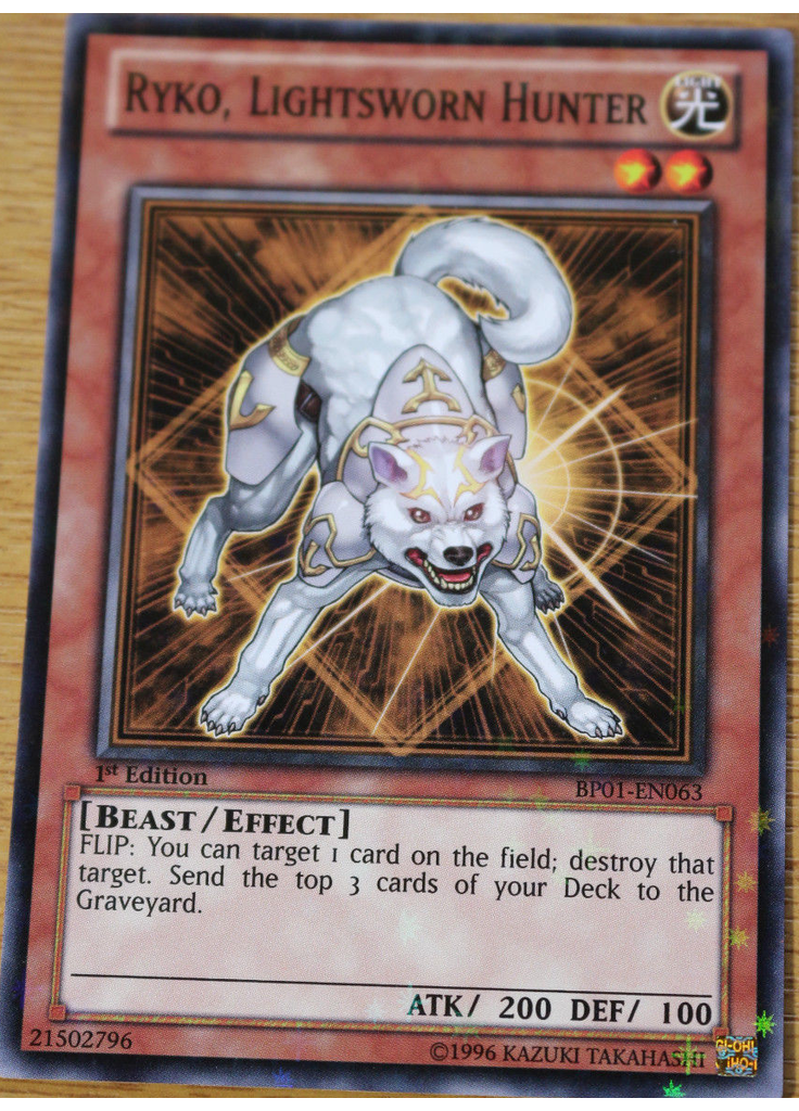 Ryko, Lightsworn Hunter (Starfoil Rare 1st Edition)