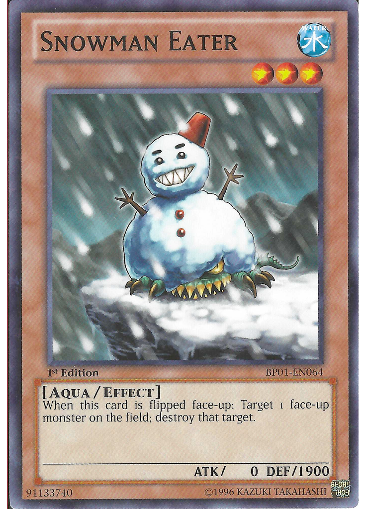 Snowman Eater (Starfoil Rare 1st Edition)
