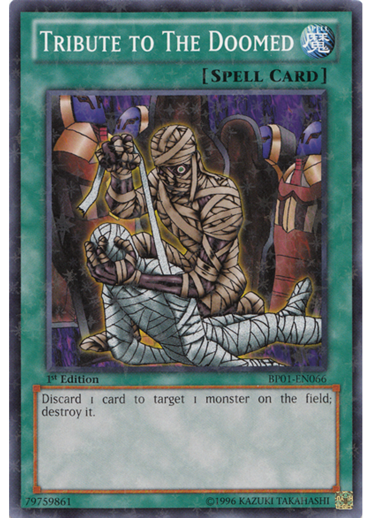 Tribute to The Doomed (Starfoil Rare 1st Edition)