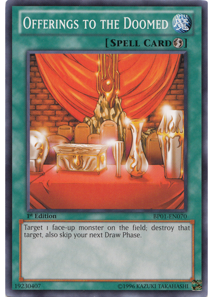 Offerings to the Doomed
