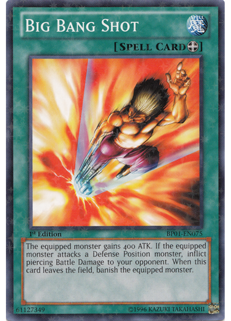Big Bang Shot (Starfoil Rare 1st Edition)