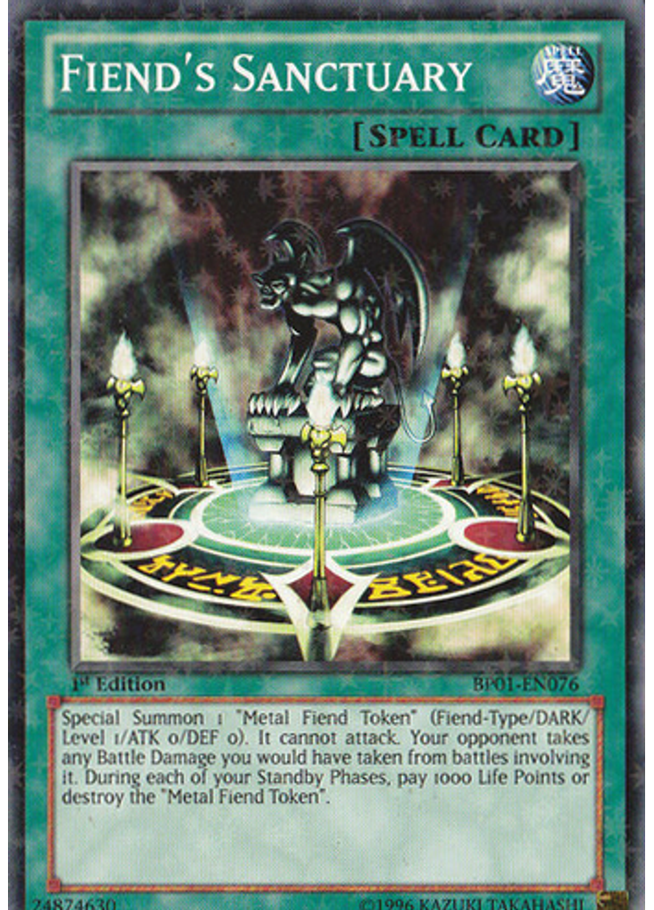 Fiend's Sanctuary (Starfoil Rare 1st Edition)