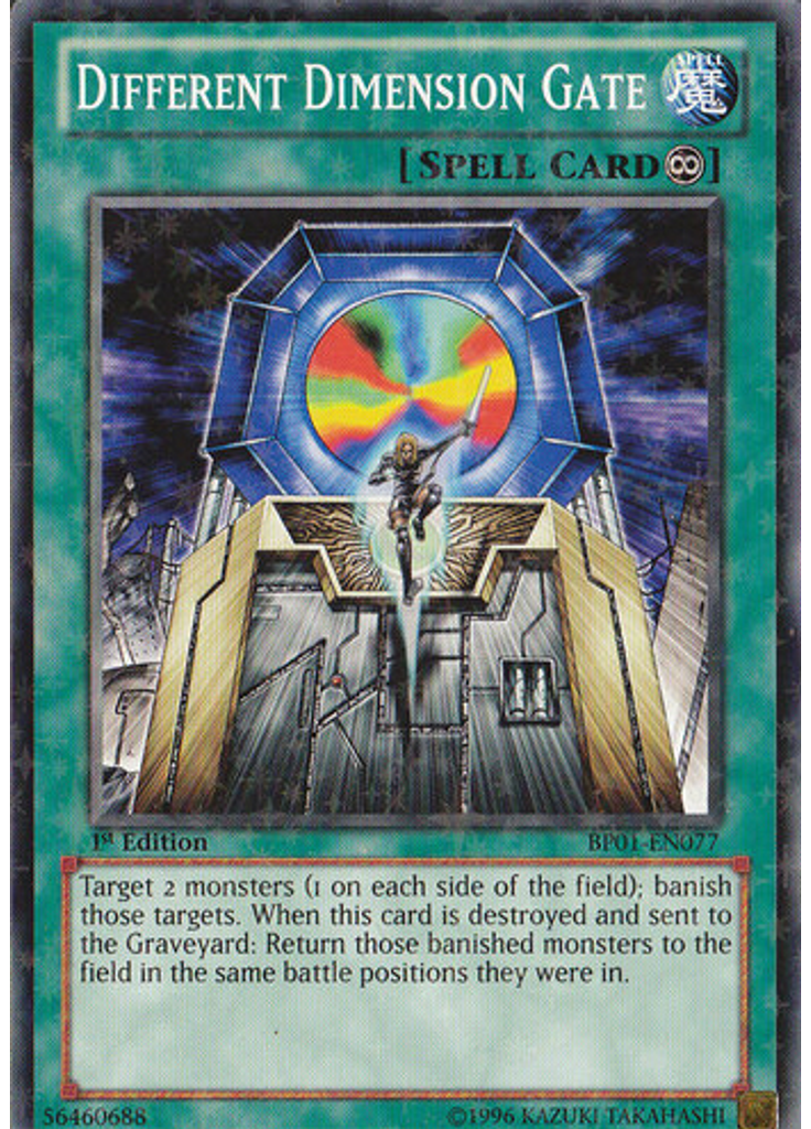Different Dimension Gate (Starfoil Rare 1st Edition)