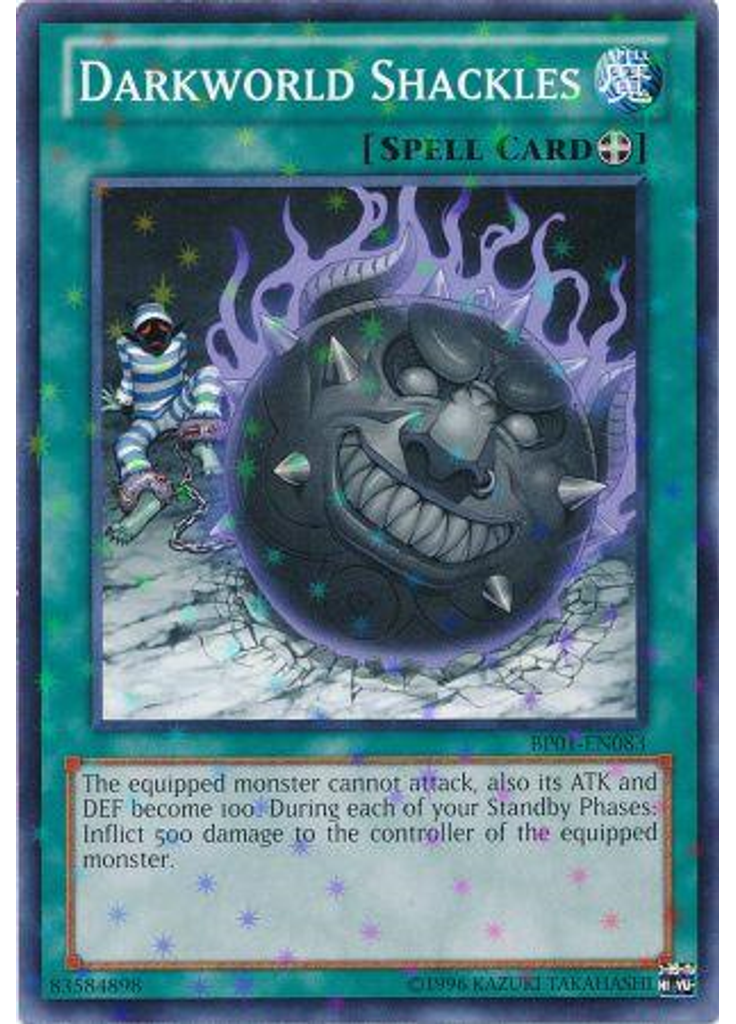 Darkworld Shackles (Starfoil Rare Unlimited)