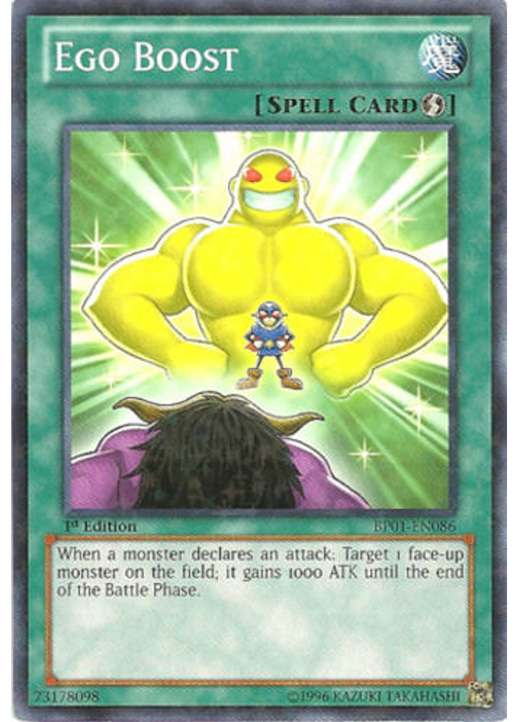 Ego Boost (Starfoil Rare 1st Edition)