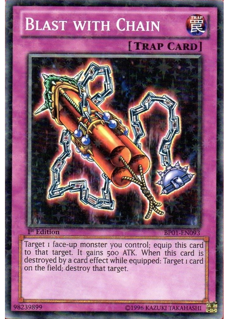 Blast with Chain (Starfoil Rare 1st Edition)