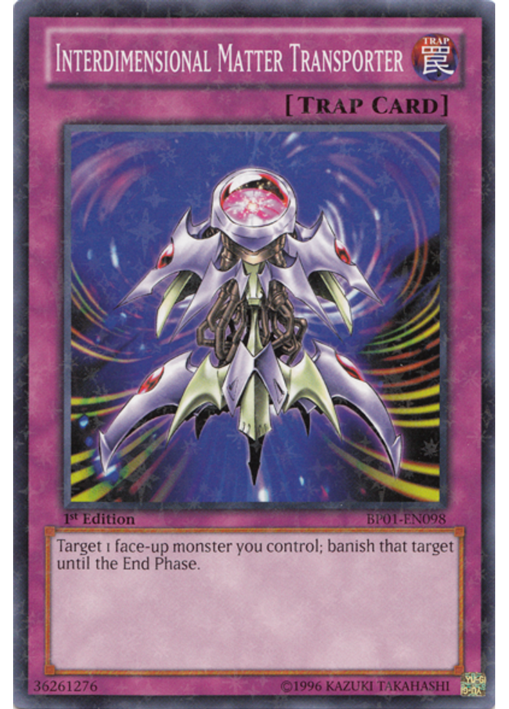 Interdimensional Matter Transporter (Starfoil Rare 1st Edition)