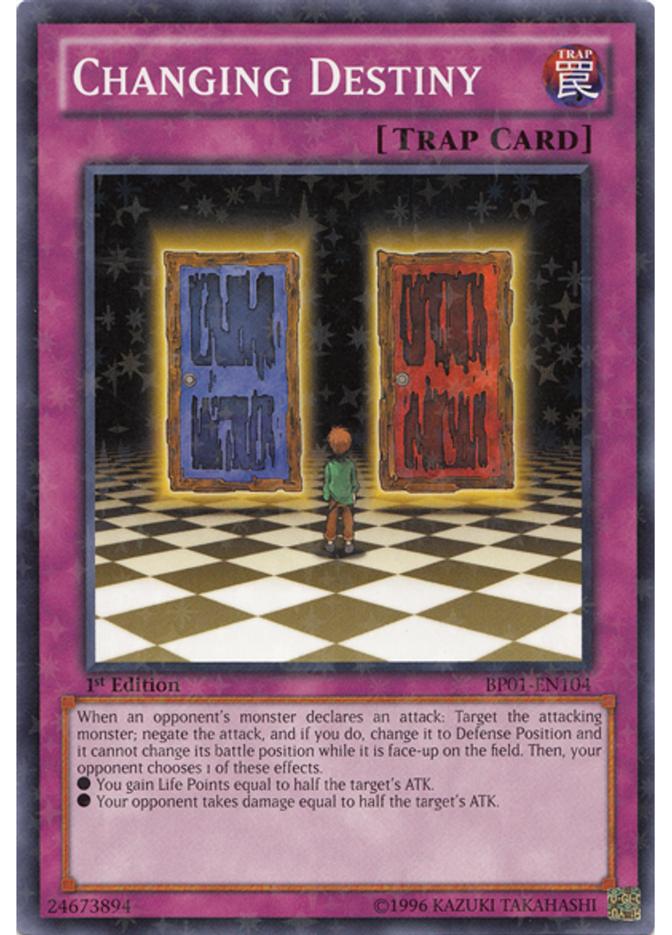 Changing Destiny (Starfoil Rare 1st Edition)