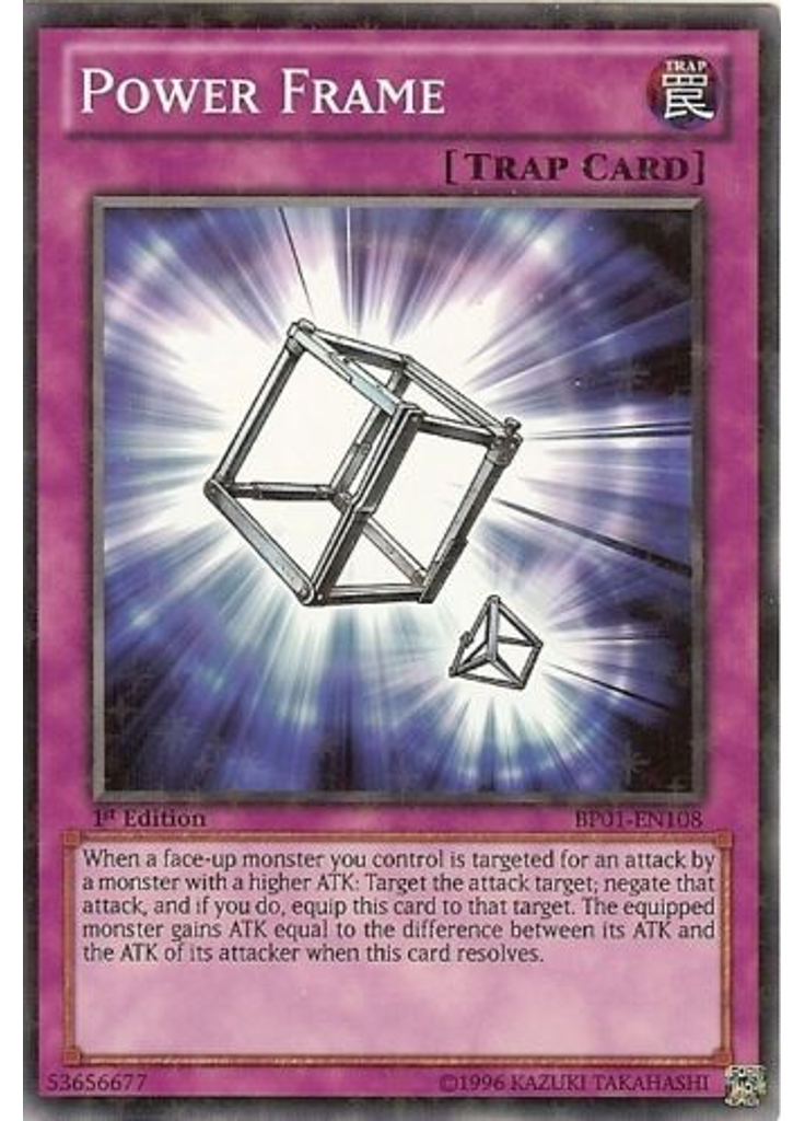 Power Frame (Starfoil Rare 1st Edition)