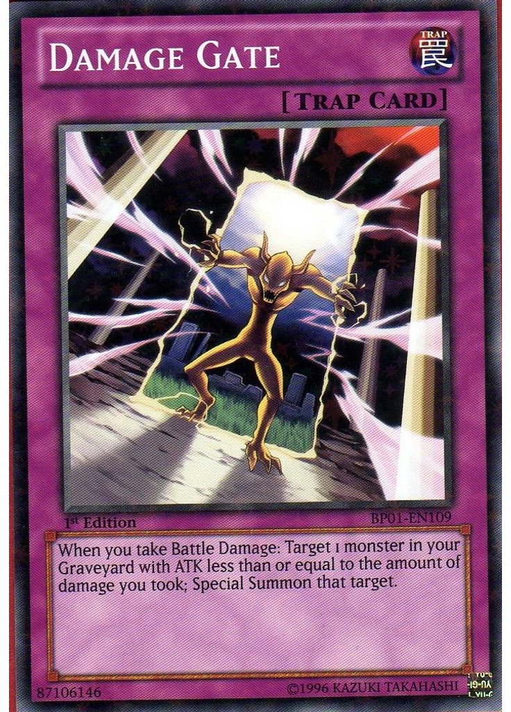 Damage Gate (Starfoil Rare 1st Edition)