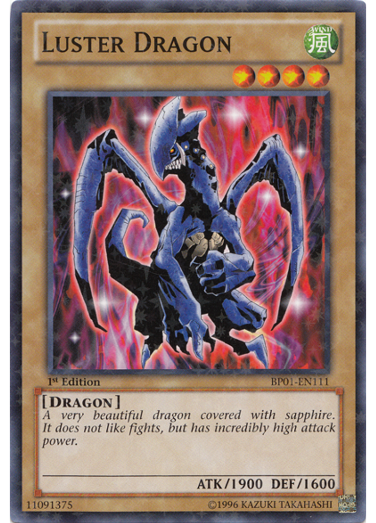Luster Dragon (Starfoil Rare 1st Edition)