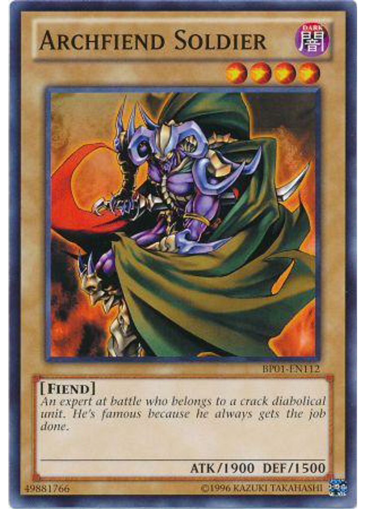 Archfiend Soldier (Common Unlimited)
