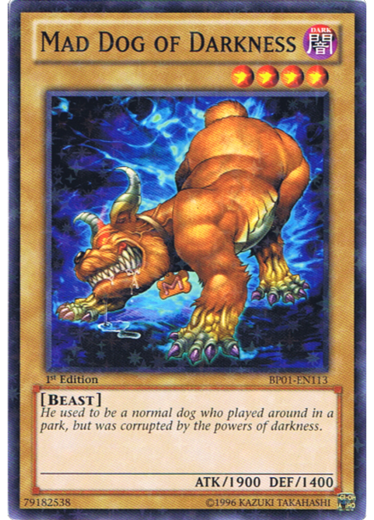 Mad Dog of Darkness (Starfoil Rare 1st Edition)
