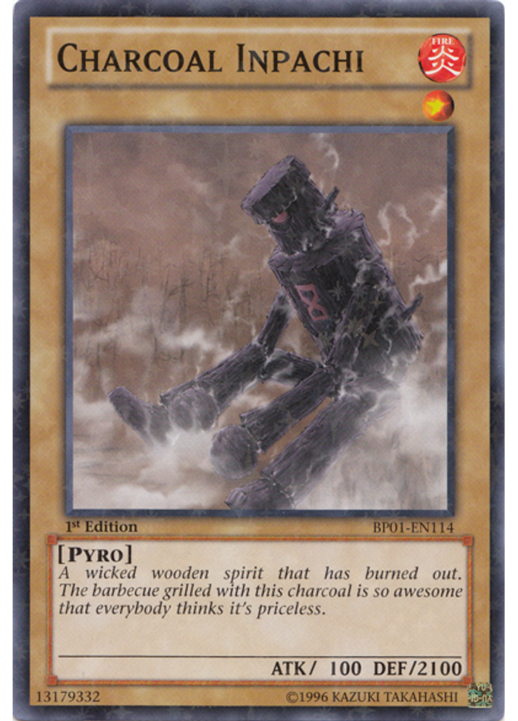 Charcoal Inpachi (Starfoil Rare 1st Edition)