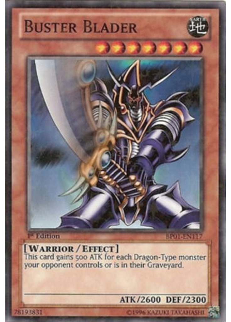 Buster Blader (Starfoil Rare 1st Edition)