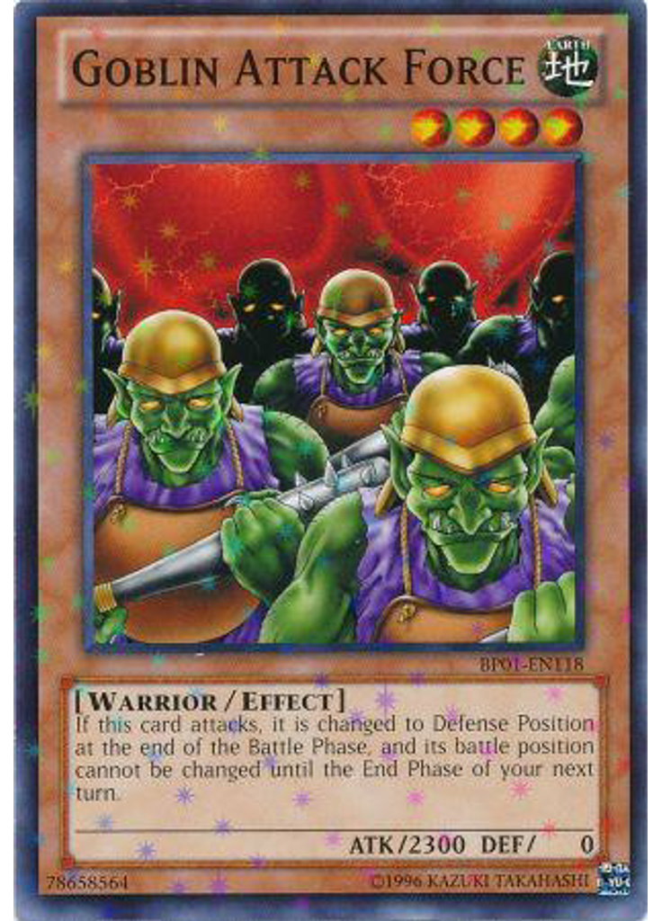 Goblin Attack Force (Starfoil Rare Unlimited)