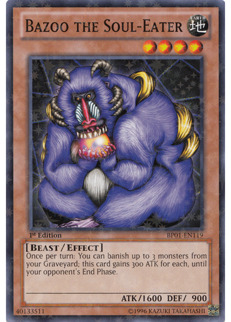 Bazoo the Soul-Eater (Starfoil Rare 1st Edition)