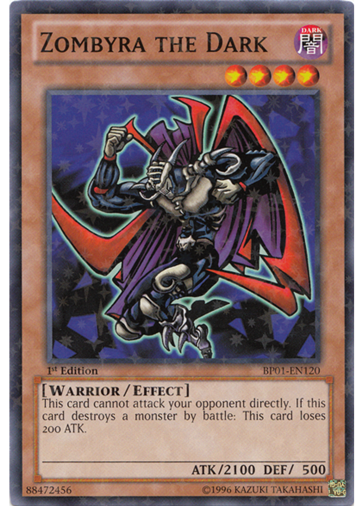 Zombyra the Dark (Starfoil Rare 1st Edition)