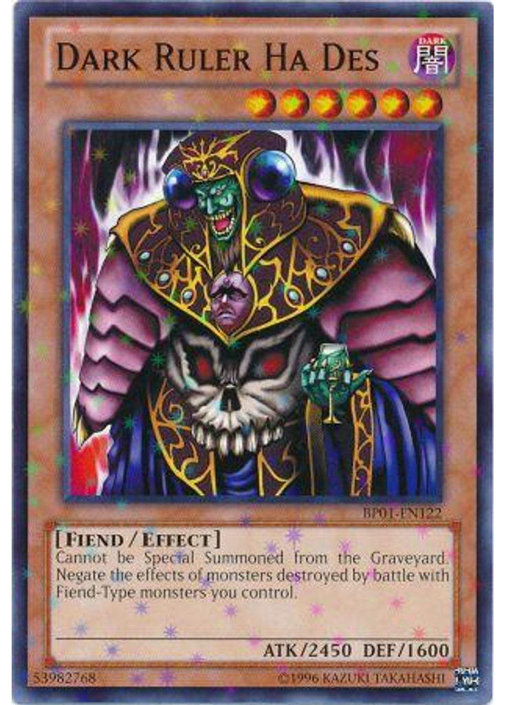 Dark Ruler Ha Des (Starfoil Rare Unlimited)