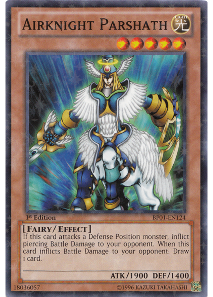 Airknight Parshath (Starfoil Rare 1st Edition)