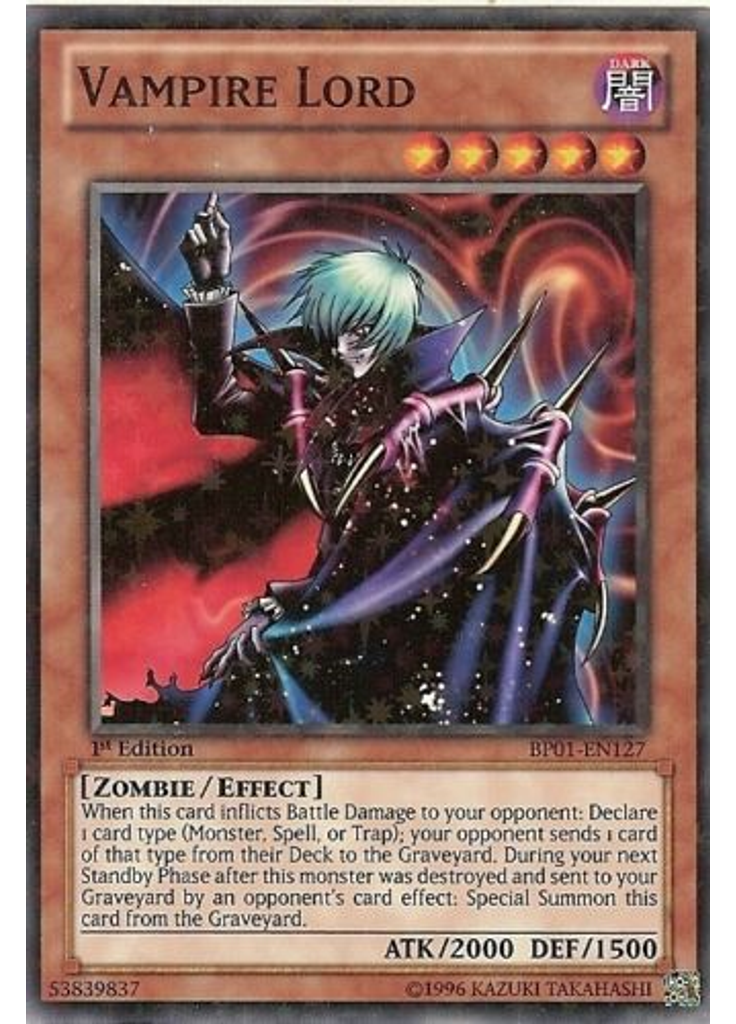 Vampire Lord (Starfoil Rare 1st Edition)