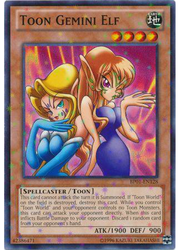 Toon Gemini Elf (Starfoil Rare Unlimited)
