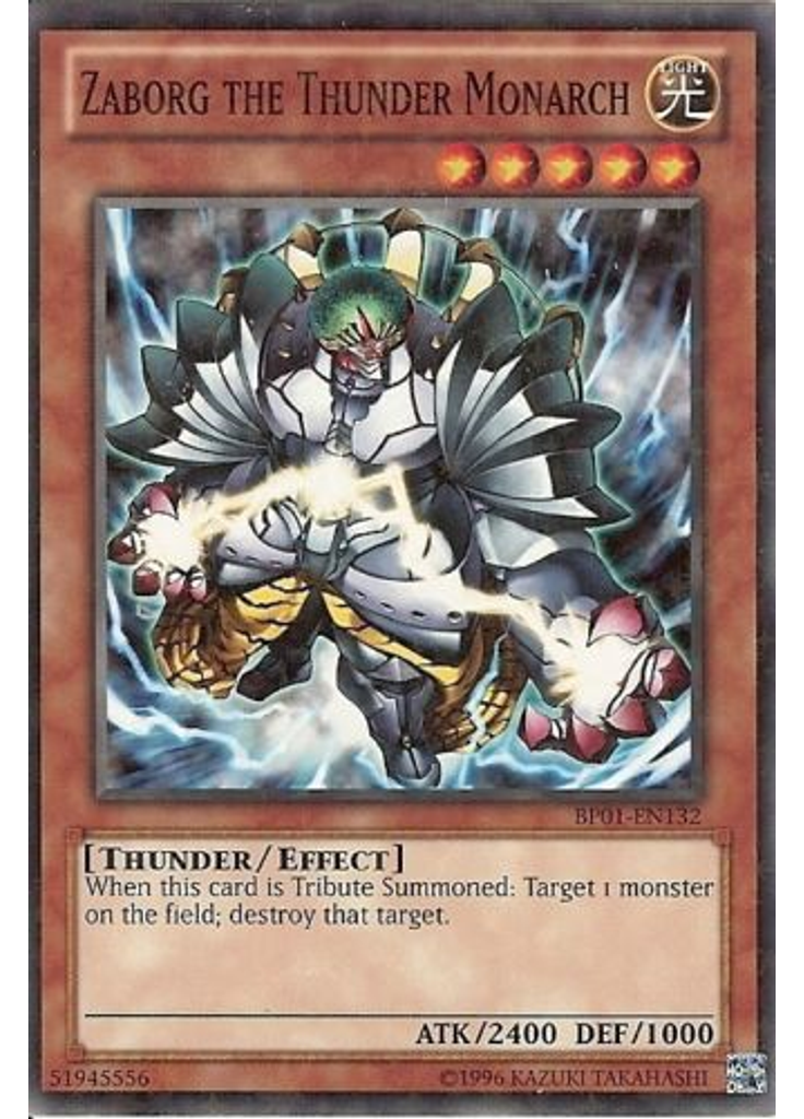 Zaborg the Thunder Monarch (Starfoil Rare Unlimited)
