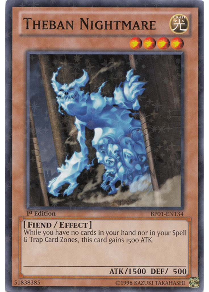 Theban Nightmare (Starfoil Rare 1st Edition)