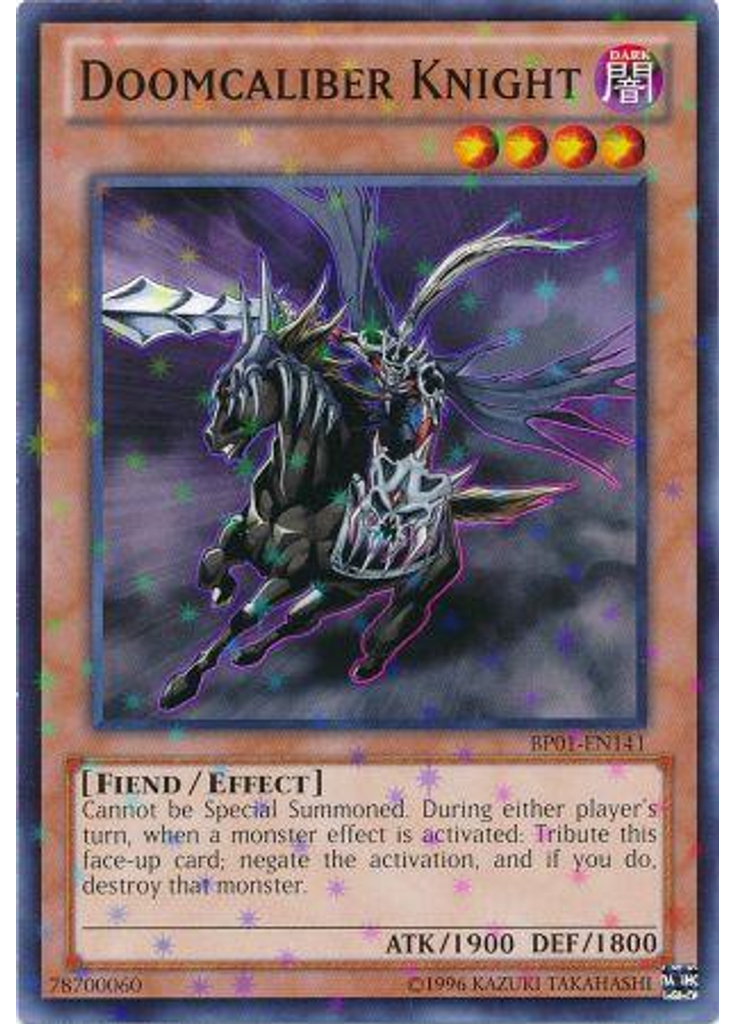 Doomcaliber Knight (Starfoil Rare Unlimited)