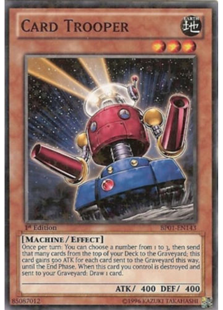 Card Trooper (Starfoil Rare 1st Edition)