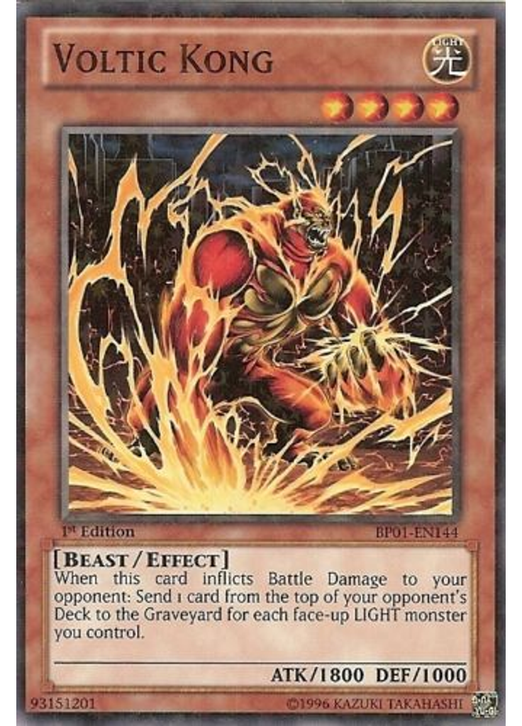 Voltic Kong (Starfoil Rare 1st Edition)