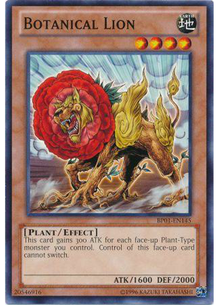 Botanical Lion (Common Unlimited)