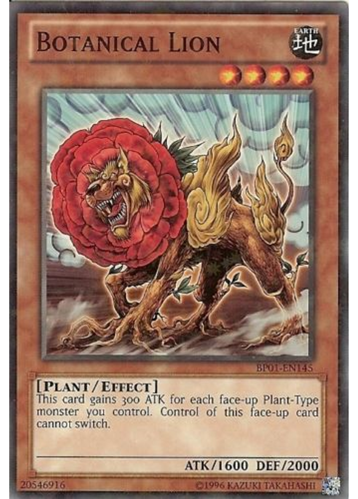Botanical Lion (Starfoil Rare Unlimited)