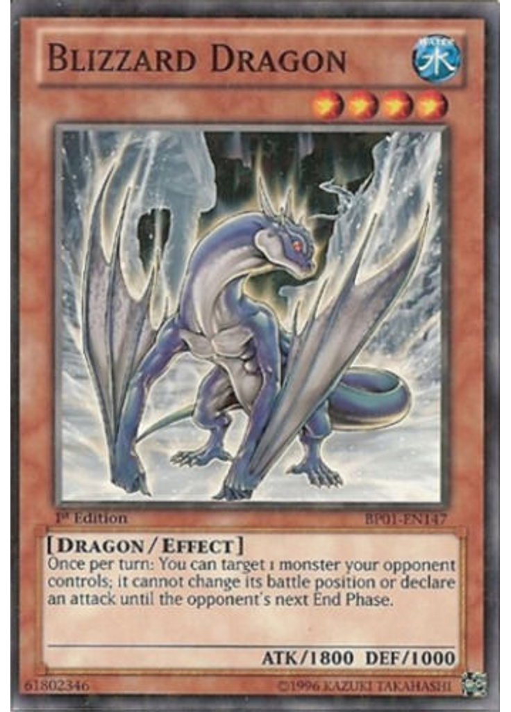 Blizzard Dragon (Starfoil Rare 1st Edition)