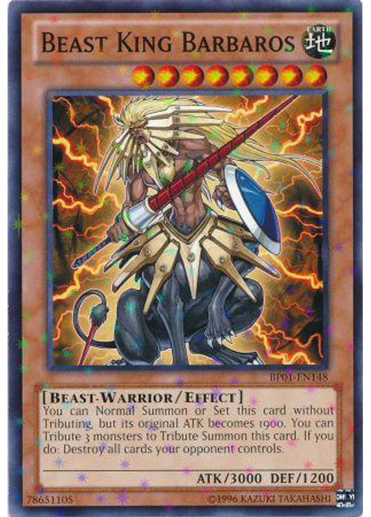 Beast King Barbaros (Starfoil Rare Unlimited)
