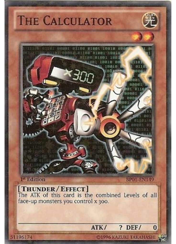 The Calculator (Starfoil Rare 1st Edition)