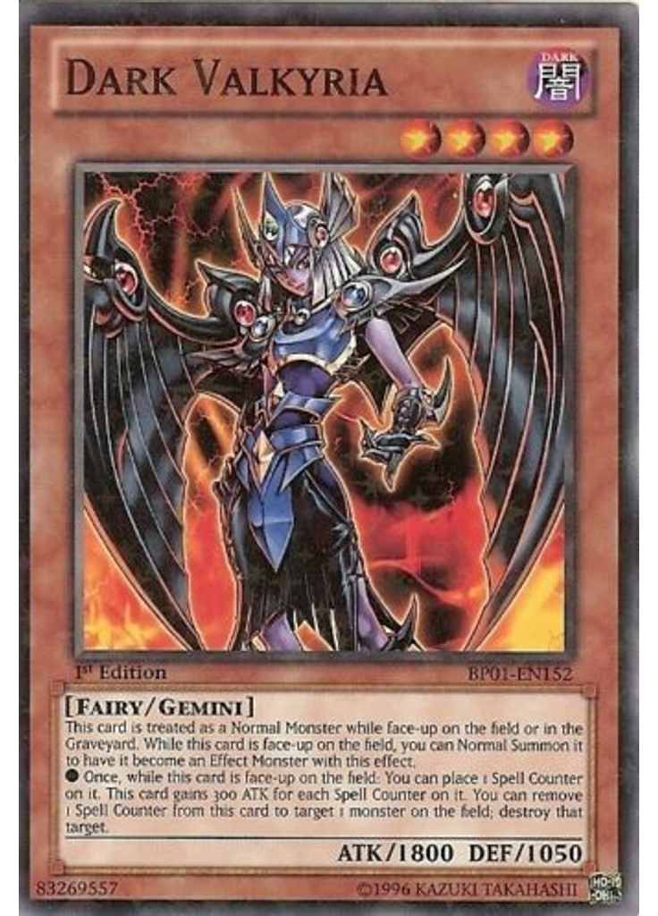 Dark Valkyria (Starfoil Rare 1st Edition)