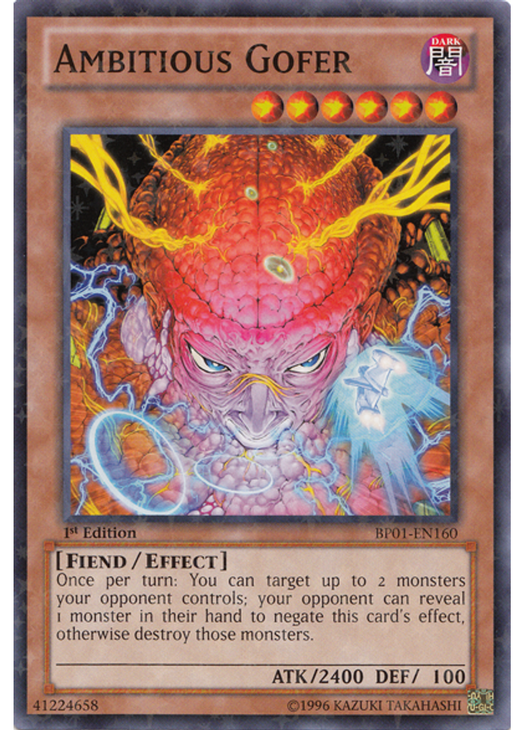 Ambitious Gofer (Starfoil Rare 1st Edition)