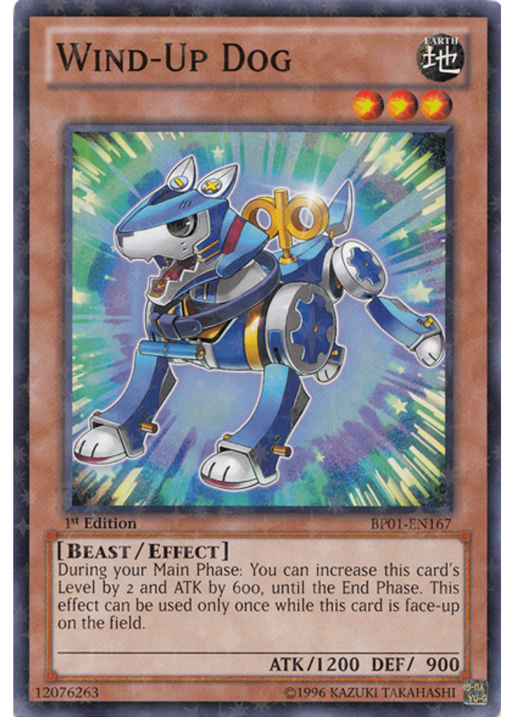 Wind-Up Dog (Starfoil Rare 1st Edition)
