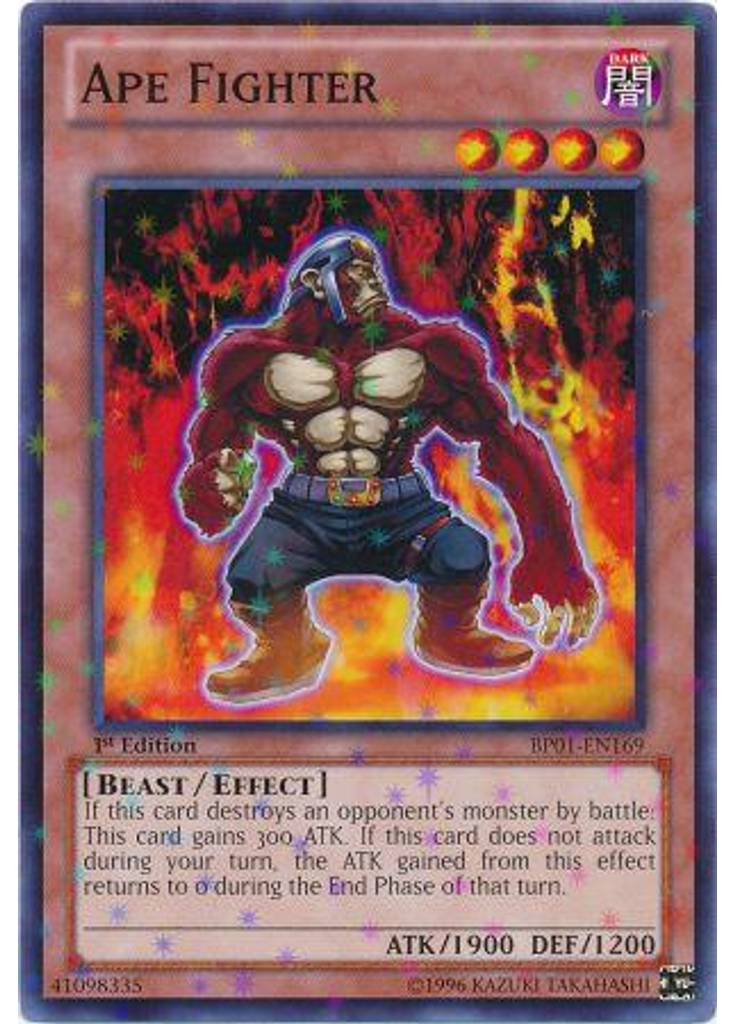Ape Fighter (Starfoil Rare 1st Edition)