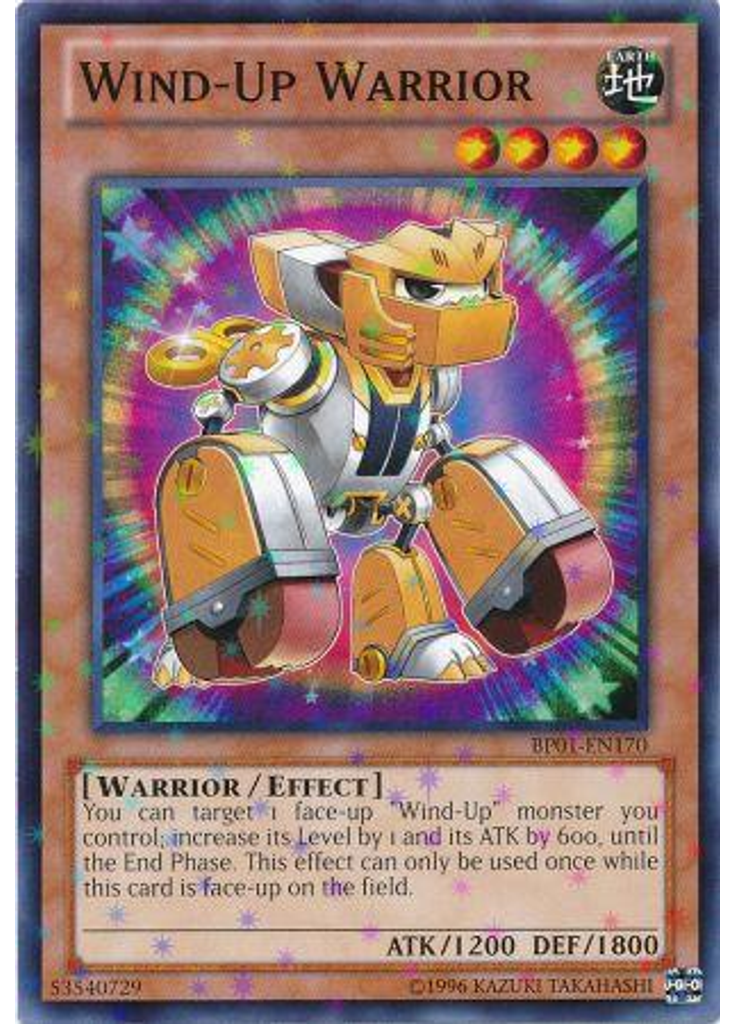 Wind-Up Warrior (Starfoil Rare Unlimited)