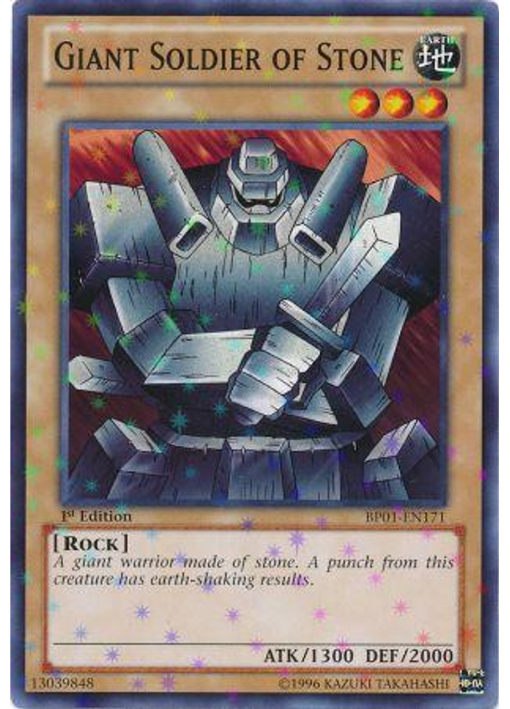 Giant Soldier of Stone (Starfoil Rare 1st Edition)