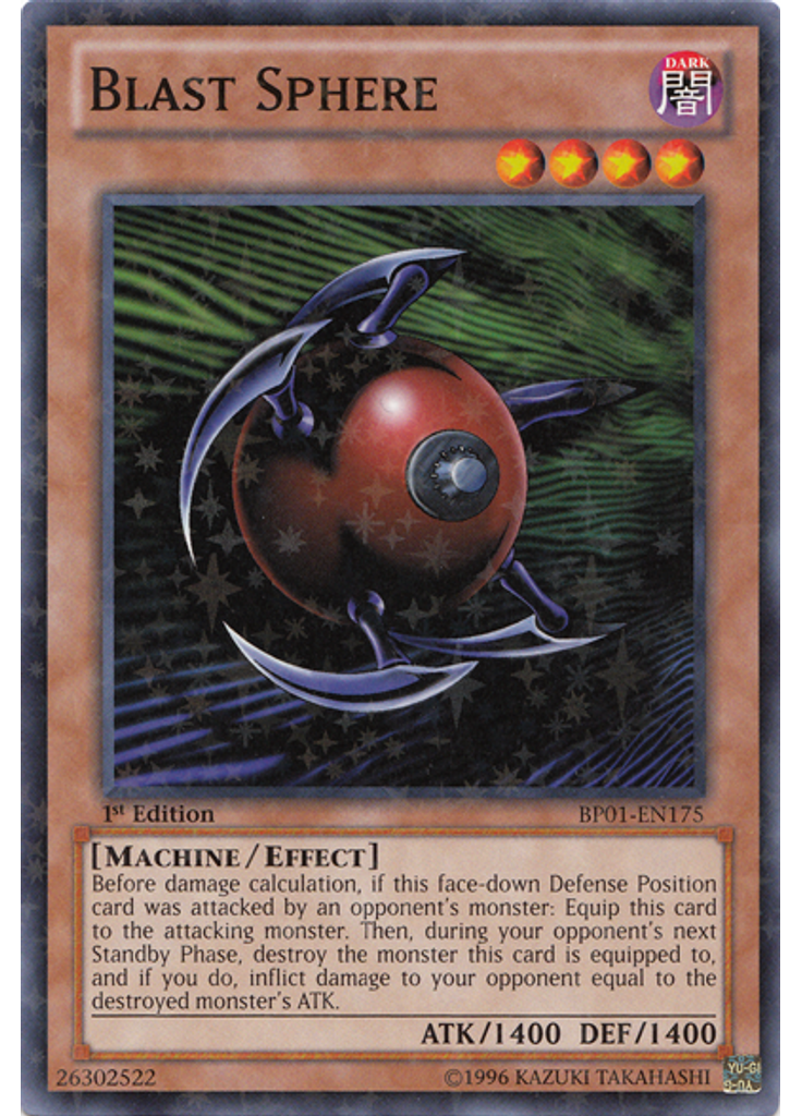 Blast Sphere (Starfoil Rare 1st Edition)
