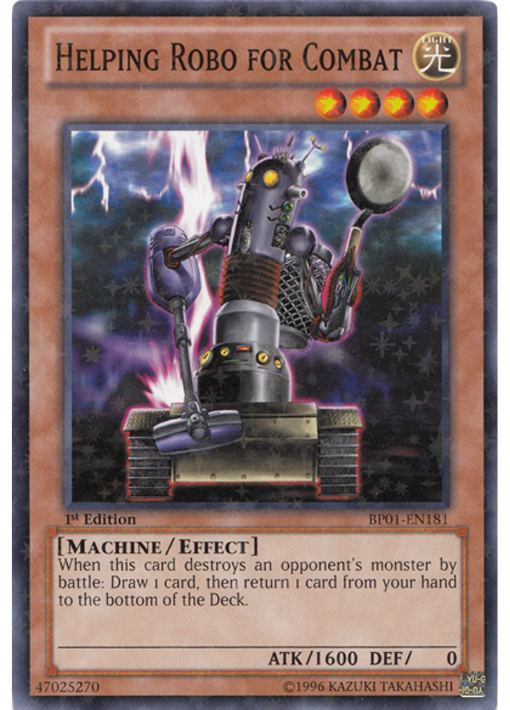Helping Robo for Combat (Starfoil Rare 1st Edition)