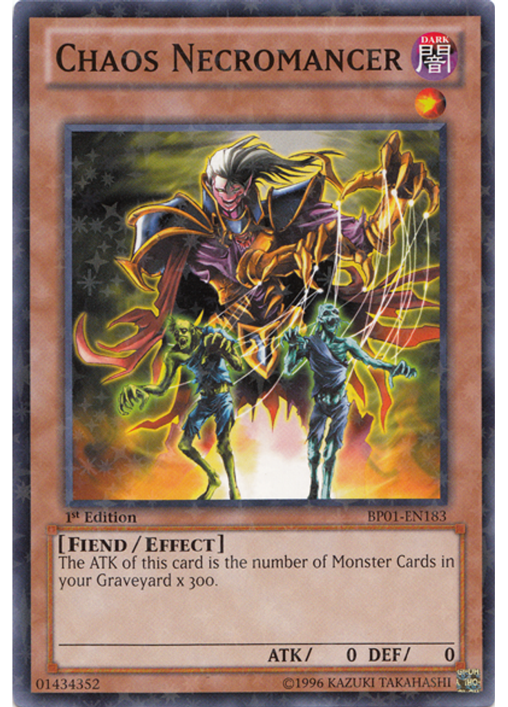 Chaos Necromancer (Starfoil Rare 1st Edition)