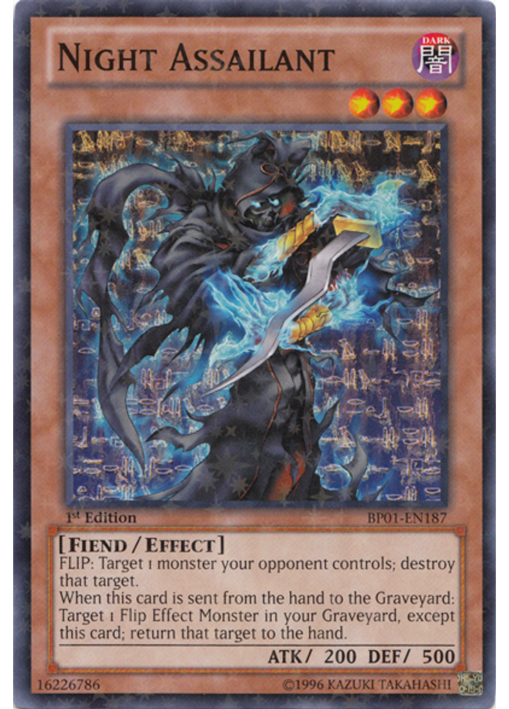 Night Assailant (Starfoil Rare 1st Edition)